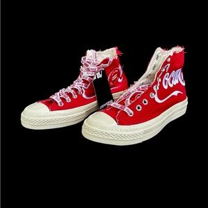 Converse x KITH Chuck Taylor All-Star Hi Coca-Cola Men's Size 7.5 Womens Sz 9.5